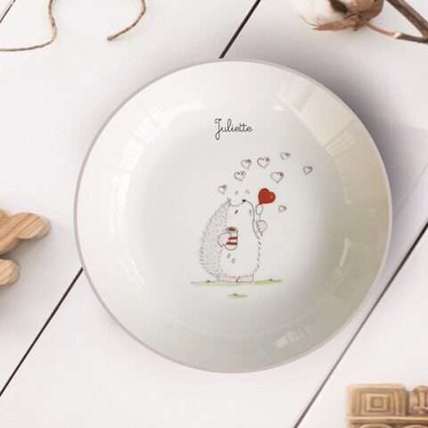 assiette personnalisée bébé 