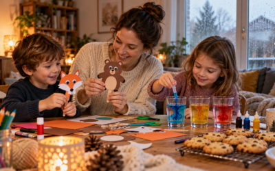 5 activités pour occuper les enfants à la maison en hiver